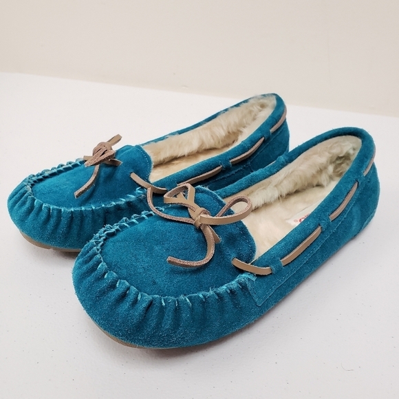 Bongo Womens Moxie Leather Moccasins Size 6M - Picture 1 of 8